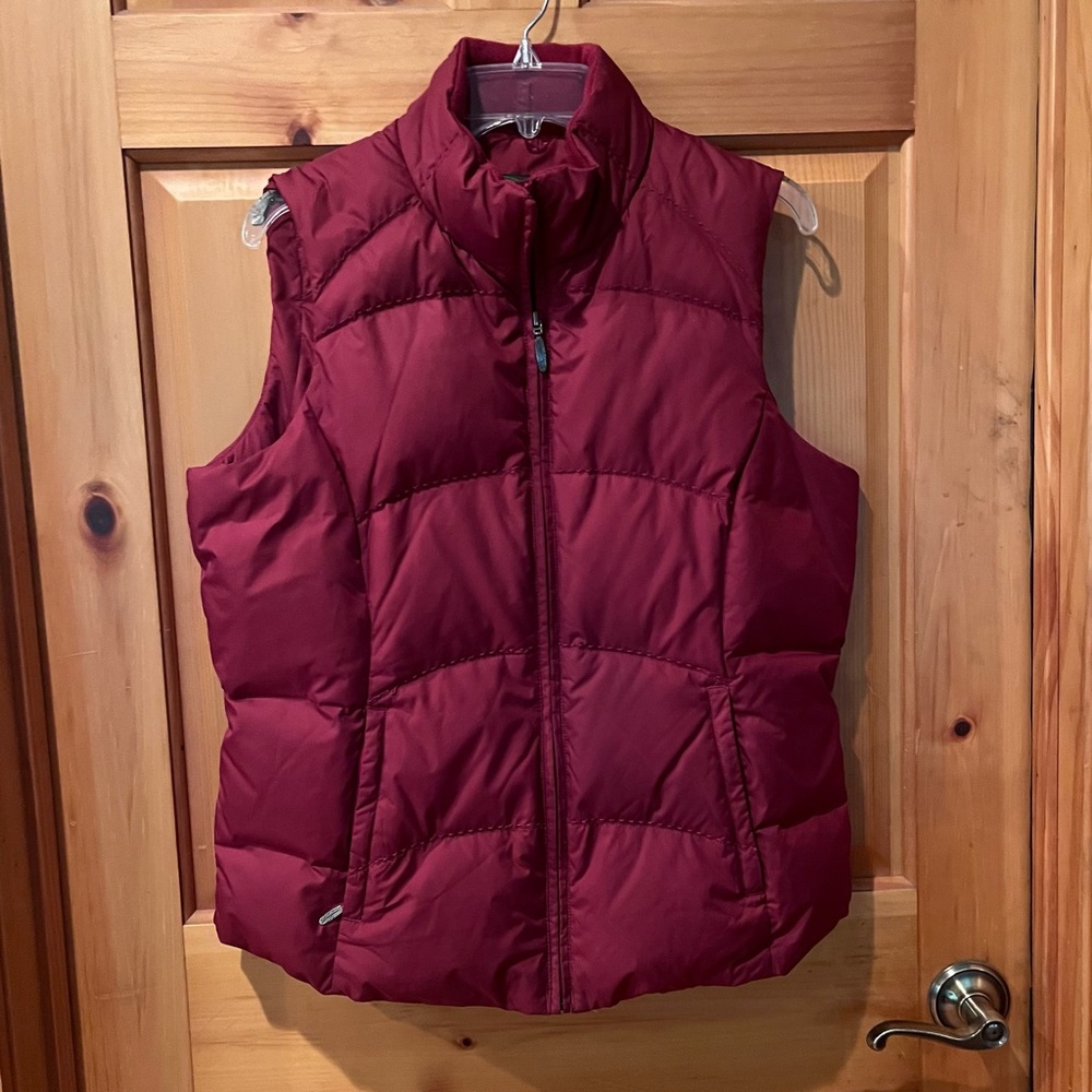 Eddie Bauer premium goose down vest